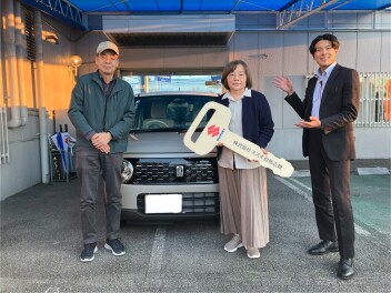 ラパン　ご納車しました！！